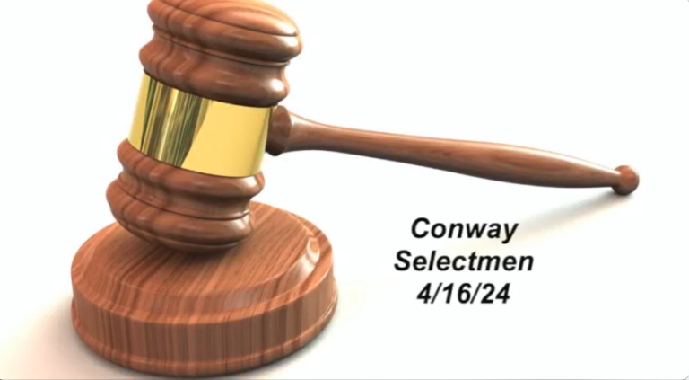 Conway Selectmen (4/16/24)